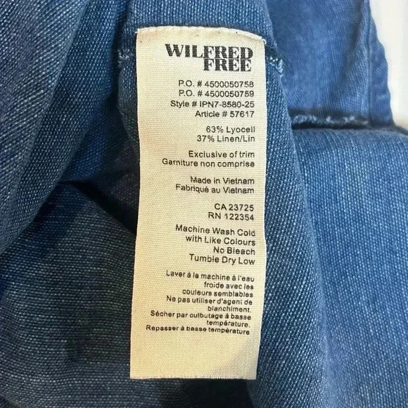 Aritzia - Wilfred Free Vivenne  Mini Denim Dress - Picture 6 of 6